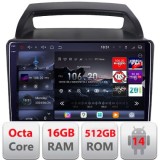 Navigatie Kia Carnival 2006-2014 Android radio gps internet 8 core QLED 2K 16+512 360 Edotec CarStore Technology