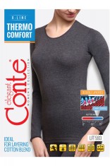 Bluză thermo damă, Conte Elegant LFT 593 - Anthracite, XS