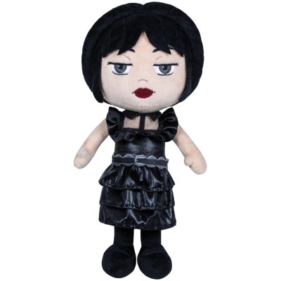 Jucarie din plus Wednesday cu rochie, 32 cm foto