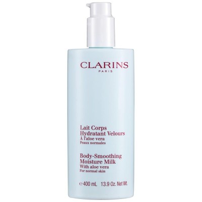 Clarins Body-Smoothing Moisture Milk with Aloe Vera Lapte de corp hidratant 400 ml foto