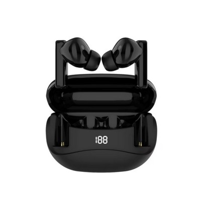 Casti wireless ZYTEQ&amp;reg;️ Bluetooth 5.3, TWS in-ear, ANC, microfon, touch, afisaj digital, 30ms, rezistente la apa, universale, confortabile, negre foto