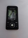 Carcasa Completa Sony Ericsson S500i, Fata+Spate+Mijloc+Taste, Culoare Negru