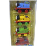 Set 4 Locomotive Thomas Magnetic, 6cm, Compatibile, Peste 3 Ani