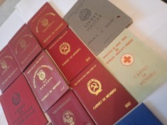Documente PCR RPR/ RSR, Lot colectie 13 piese 1965-1982 OKAZIE