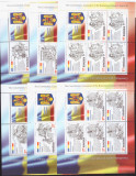 Romania 2019-Constitutia-Lp 2234b-Set de 9 minicoli de 5 timbre si o vinieta MNH, Nestampilat
