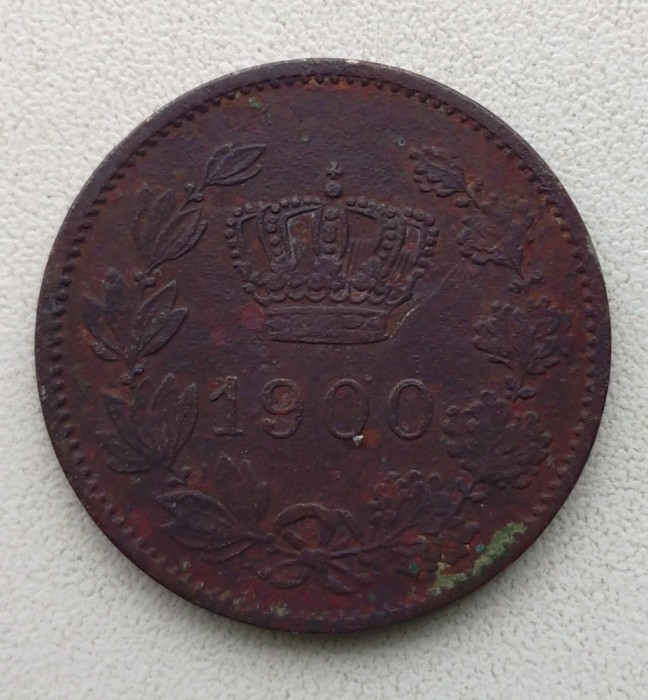 Moneda Romania - 20 Bani 1900