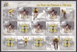 Franta 2003 sport ciclism MI 3724-3725 kleib. MNH, Nestampilat