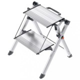Hailo Scara pliabilă cu 2 trepte &quot;Mini Comfort&quot; 45 cm , aluminiu