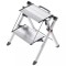 Hailo Scara pliabila cu 2 trepte &quot;Mini Comfort&quot; 45 cm , aluminiu