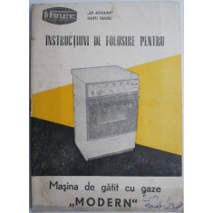Instructiuni de folosire pentru Masina de gatit cu gaze Modern