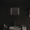 VidaXL Oglindă cu LED de baie, 30x30 cm 151718