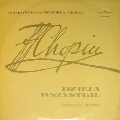 Disc vinil, LP. TOWARZYSTWO IM. FRYDERYKA CHOPINA - DZIELA WSZYSTKIE (COMPLETE WORKS) SETBOX 9 DISCURI VINI-271789 foto