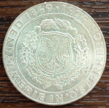 (A39) MONEDA DIN ARGINT AUSTRIA - 50 SCHILLING 1974, JANDARMERIA IN AUSTRIA, Europa