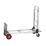 Carucior marfa 2 in 1, Capacitate max 181 kg, Greutate 8 Kg, Aluminiu, Pliabil, 384 x 1075 x 867 mm, VivaTechnix