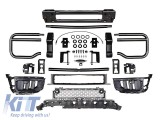 Kit de bull bar tip G63 cu grile laterale pentru bara de protectie frontala A design, potrivit pentru Mercedes G-Class W465 dupa 2024 Performance Auto