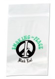 Punga Resigilabila Black Leaf Peace, 40x60mm, 100buc