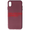 Husa Silicon iPhone XS Max Mov Prună (Plum) - High Copy Apple