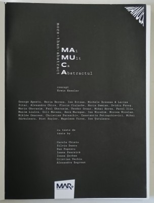 MAI MULT CA ABSTRACTUL , concept de ERWIN KESSLER , 2016 *EDITIE BILINGVA foto
