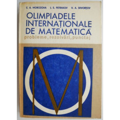 Olimpiadele internationale de matematica probleme, rezolvari, punctaj &ndash; E.A. Morozova