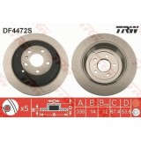 Disc frana Mercedes M-Class, 07.2005-12.2011, R-Class, 01.2005-2012, TRW