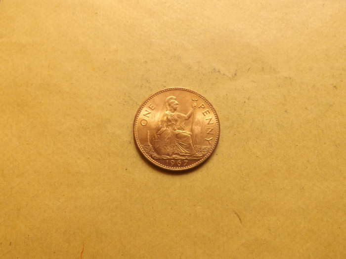 Marea Britanie / Anglia / Regatul Unit 1 Penny 1967 - MB 1