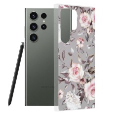 Husa Samsung Galaxy S23 Ultra Techsuit Marble, Bloom of Ruth Gray foto