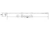 Senzor ABS / turatie roata PEUGEOT PARTNER combispace (5F) (1996 - 2012) BOSCH 0 265 007 666