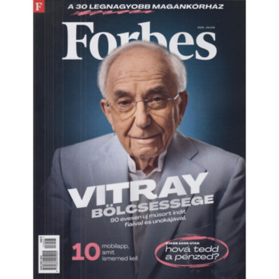 Forbes - 2023. j&amp;uacute;lius foto