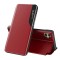 Husa Samsung Galaxy A05 Eco Leather View flip tip carte, rosu