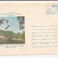 Plic FDC Romania - Brasov, facultatea de silvicultura, necirculat 1983