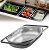 Strecuratoare cu manere reglabile pentru chiuveta, cu maner, fructe, metal