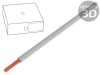 &#039;Cablu electric litat Cu 35mm2 PVC gri 100m&#039;