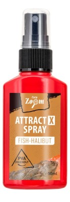 ATRACTANT CARP ZOOM SPRAY 50ml Fish Halibut foto