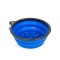 Bol pliabil pentru hranire lenta Yummie, 1000 ml, silicon, Albastru