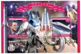 Cumpara ieftin Timbre Madagascar 2020 - Cosmonautica Program Space X, Colita