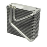 Evaporator aer conditionat Chevrolet Aveo/Kalos (T200), 2003-2006 motor 1.2, 1.4; 1, 5; 1, 6 benzina, full aluminiu brazat, 235x225x85 mm, iesire 14,, Rapid