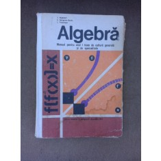 Algebra, manual pentru anul I licee de cultura generala si de specialitate - Z. Bogdanof