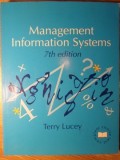 Management Information Systems, Terry Lucey, DP Publications, 1995, Engleza, Marketing, 302 pagini