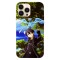 Husa compatibila cu Apple iPhone 14 Plus model Sword Art Online Kirito and Pina, Silicon, TPU, Viceversa