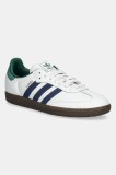 adidas Originals sneakers din piele Samba OG culoarea alb, IH4882