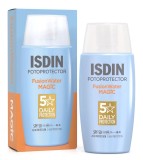 Cumpara ieftin Cremă de protecție solară pentru față ISDIN Fusion Water SPF 50, textură ultralejeră, utilizare zilnică, 50 ml