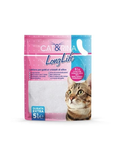 Așternut pentru pisici cu silicagel LongLife - 5l