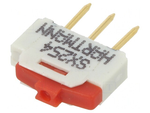 Comutator Glisant 2 Pozitii 0.001A 0.01VDC THT