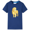 Tricou pentru copii, albastru închis, 116 GartenMobel Dekor, vidaXL