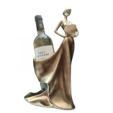 Suport sticla de vin, 34 cm x 14 cm, Golden Bronze