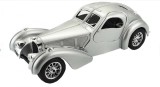 Macheta Bugatti Atlantic 1936 silver - Bburago 1/24