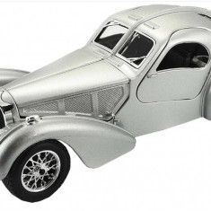 Macheta Bugatti Atlantic 1936 silver - Bburago 1/24