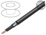Cablu Ecranat BiT 1000 2x1mm2 LSZH Negru