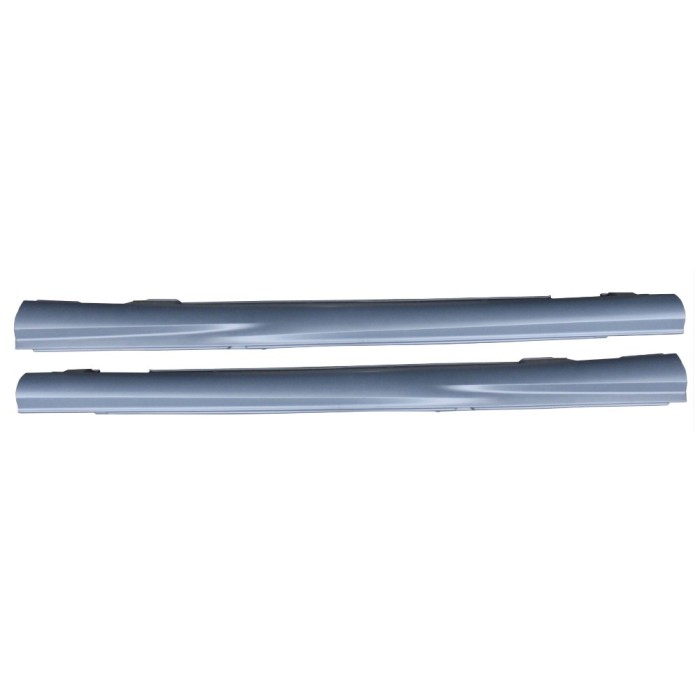 Set 2 buc. ornament prag MERCEDES Clasa C (W204), 03.2007-03.2011; Clasa C (W204), 03.2011-, partea stanga, type AMG; grunduit; plastic; TUNING,