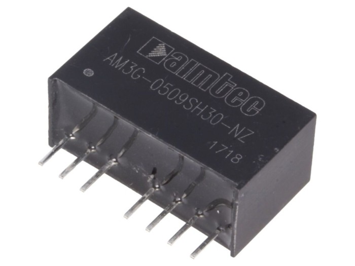 Convertor DC/DC 3W 4.5-9V la 9V